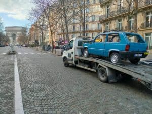 Enlèvement épave gratuit paris 7j/7
